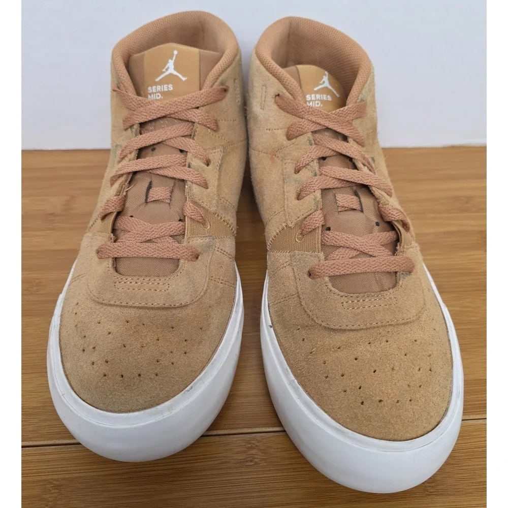 Jordan Series Mid DA8026-200 Flax/Sail/Sail Sneaker Shoes Mens Size 9.5